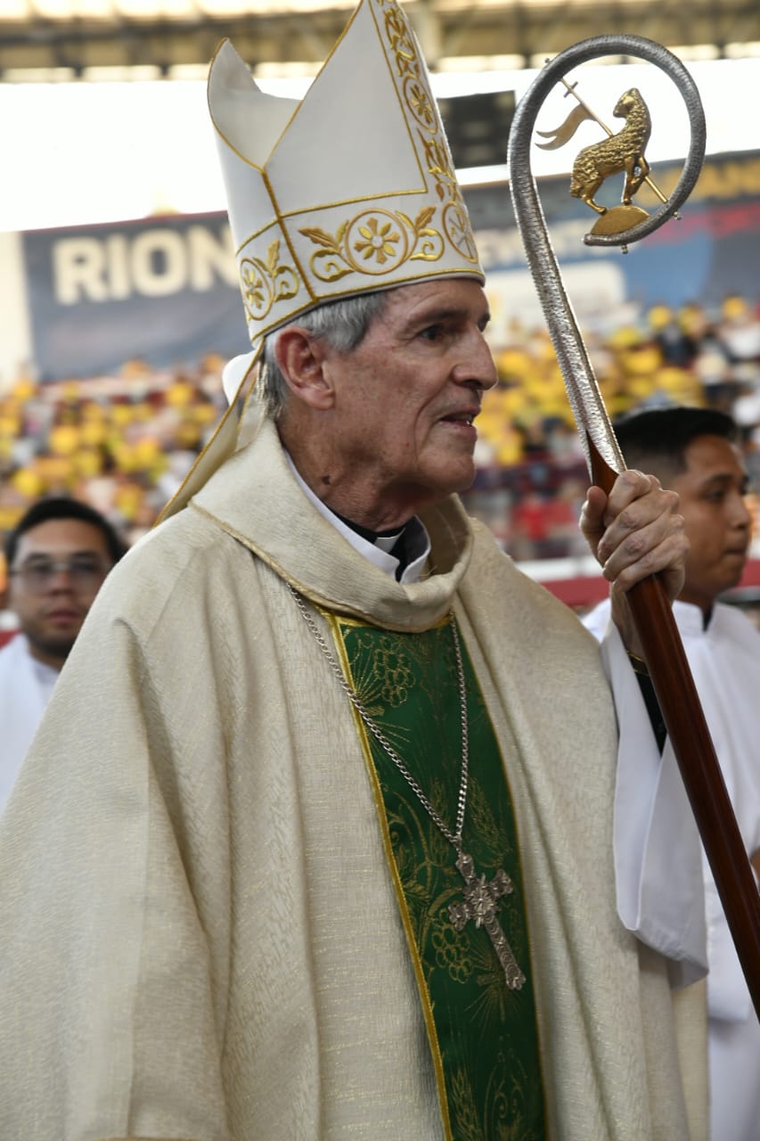 Mons. Fidel León Cadavid Marín, Obispo de Sonsón-Rionegro, en el ENCAR 2026